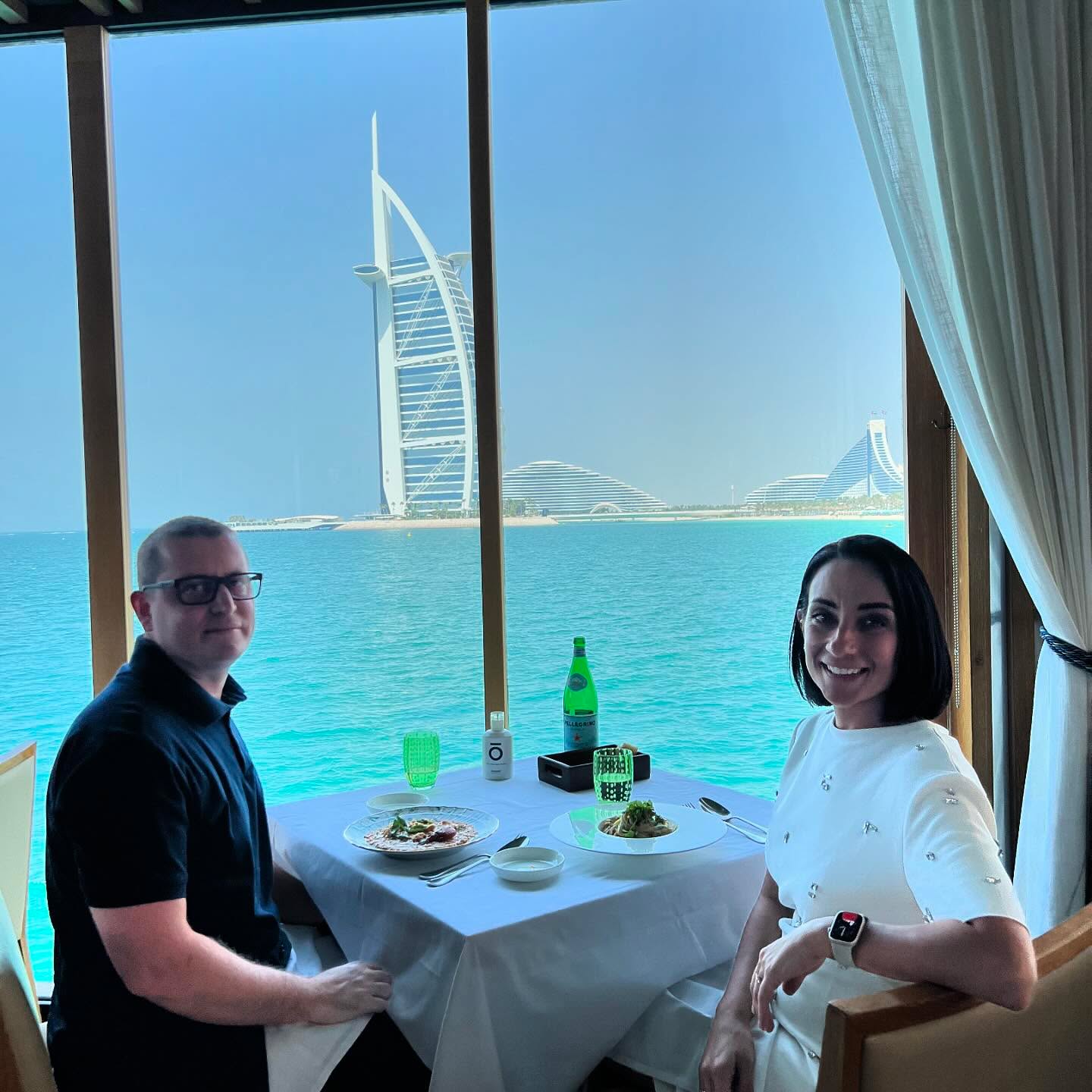 Fabio e Silvia a Dubai